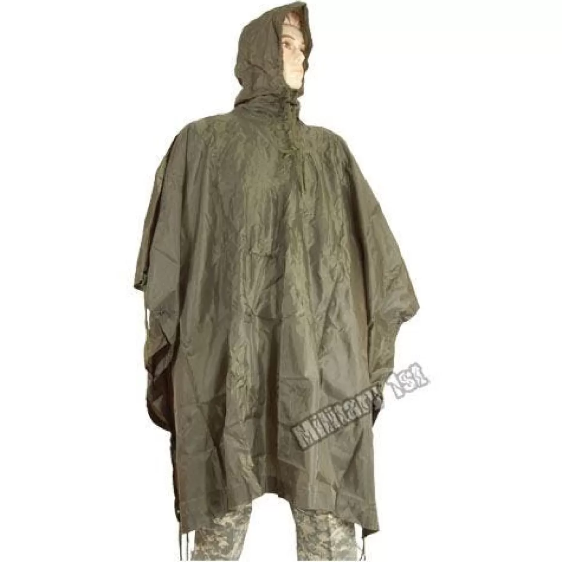 Mil-Tec Miscellaneous Accessories>Waterproof Poncho Ripstop Olive