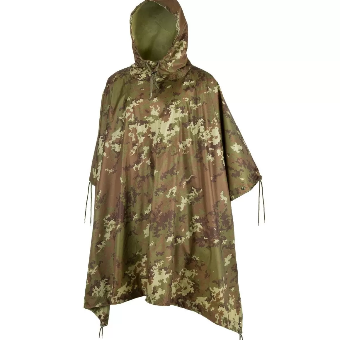 Mil-Tec Miscellaneous Accessories>Waterproof Poncho Ripstop Vegetato Woodland