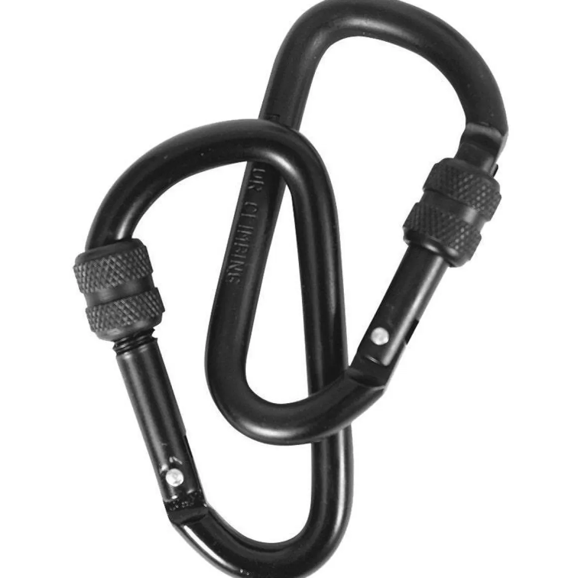 Web-Tex Miscellaneous Accessories> Warrior Locking Carabiners 8Mm Black