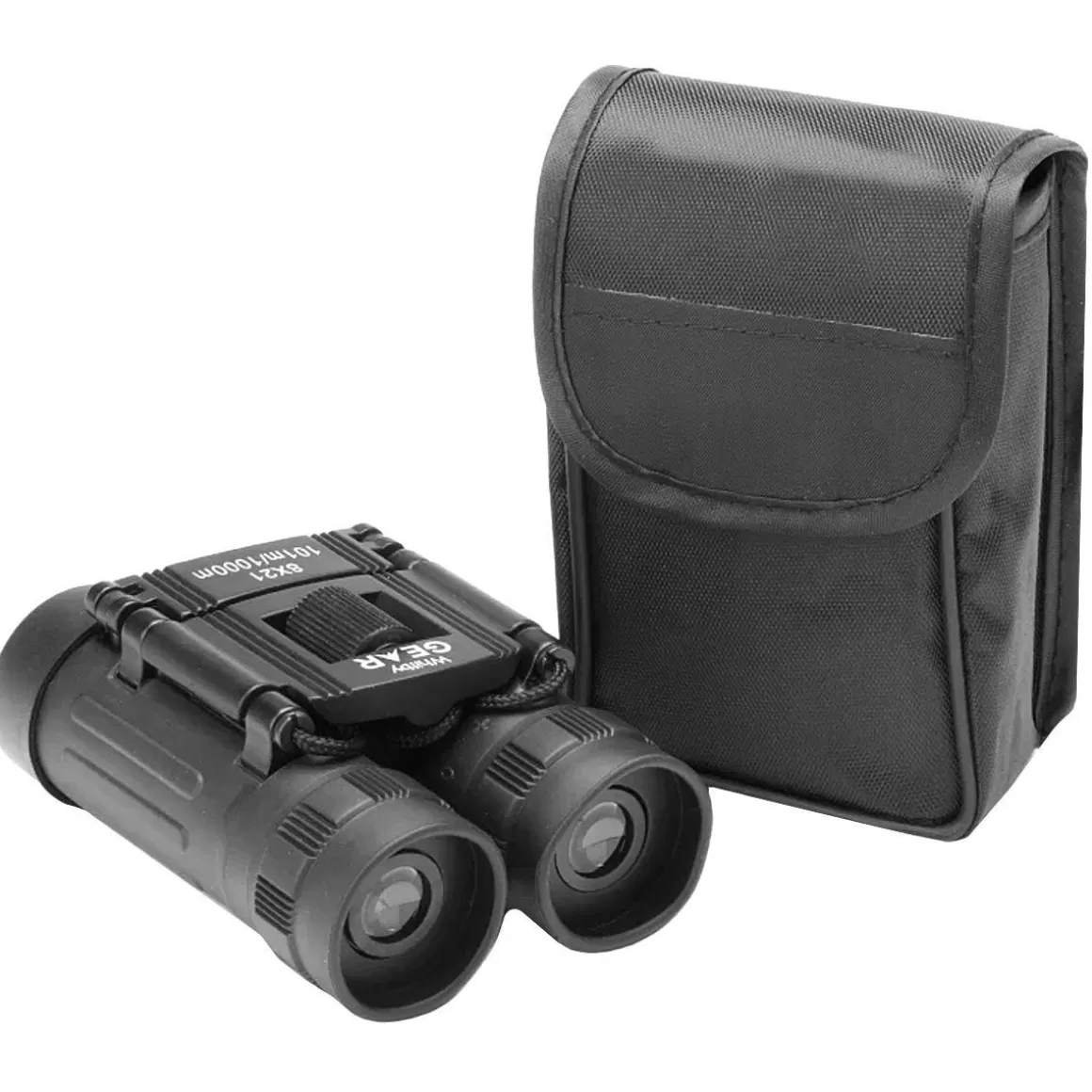 Whitby & Co Monoculars & Binoculars>Whitby Gear Compact Binoculars 8X21 Black