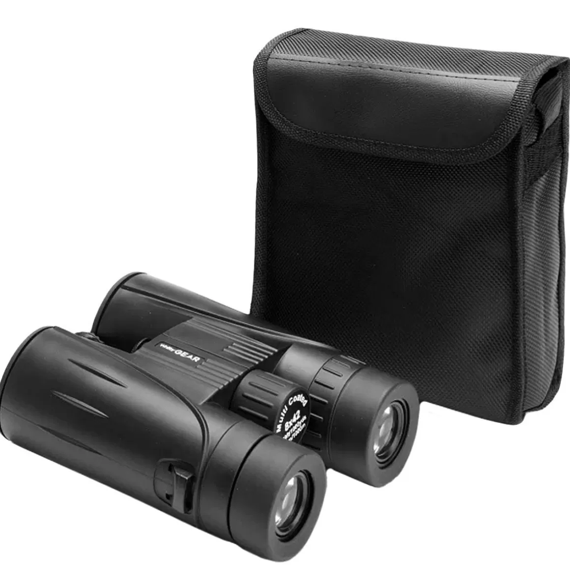 Whitby & Co Monoculars & Binoculars>Whitby Gear Compact Binoculars 8X42 Black