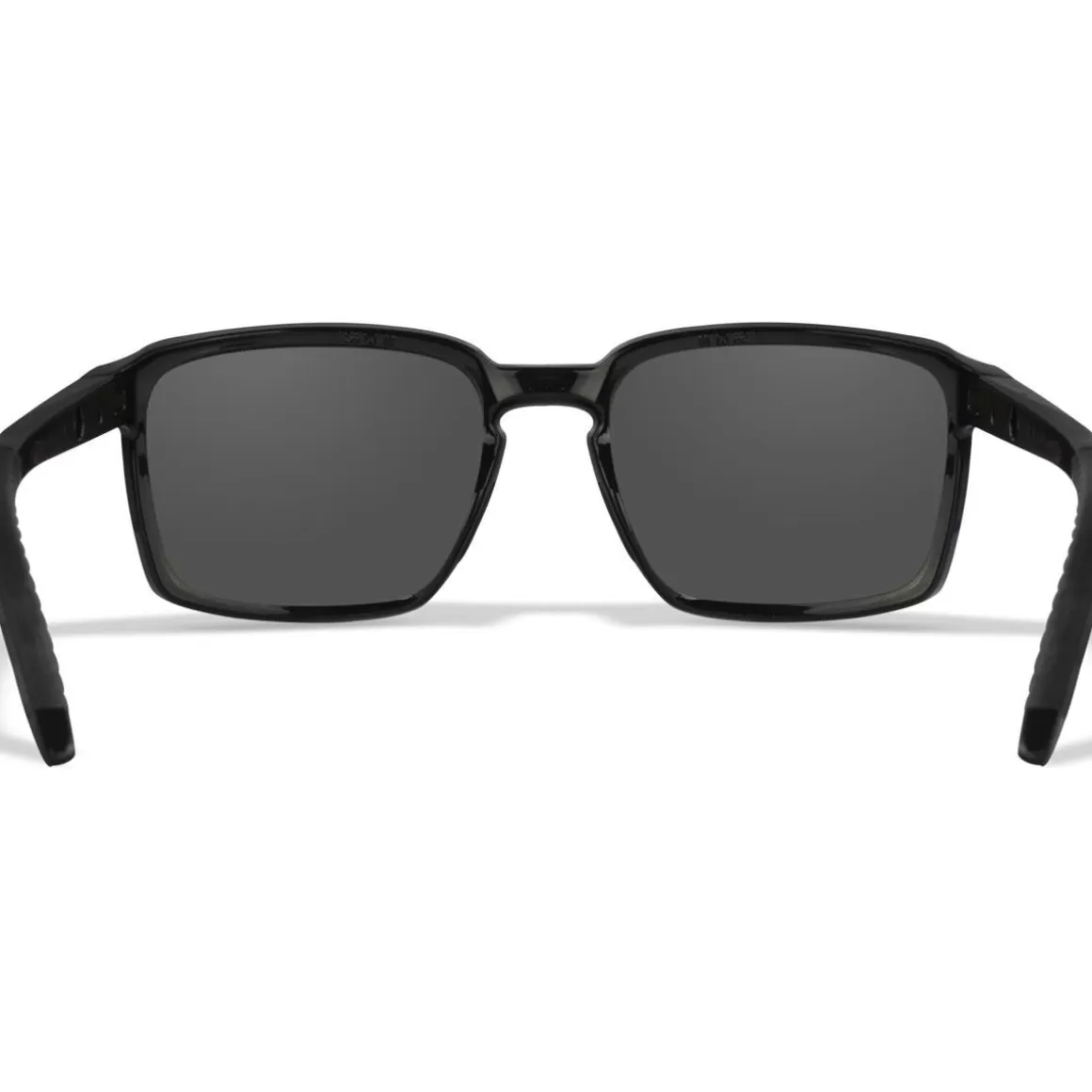 Wiley X Glasses> Wx Alfa Glasses - Captivate Polarized Grey Lenses / Gloss Black Frame