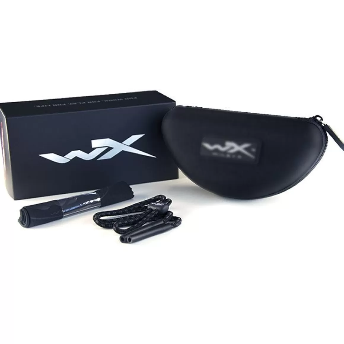 Wiley X Glasses> Wx Contend Glasses - Smoke Grey Lens / Matte Black Frame