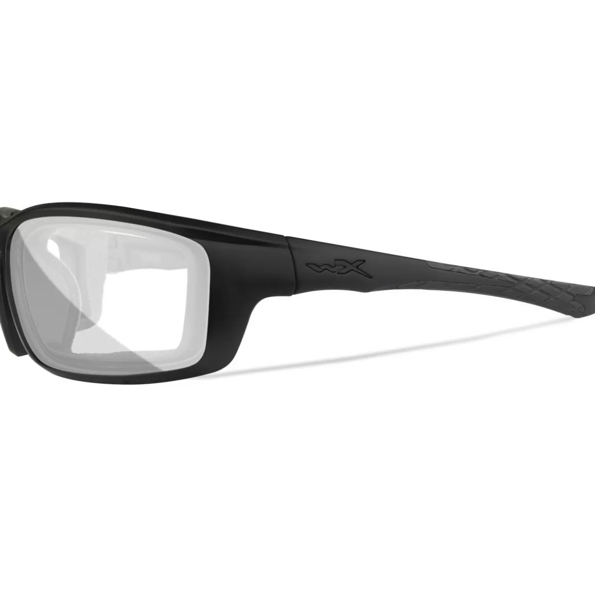 Wiley X Ballistic Glasses> Wx Grid Glasses - Clear Lenses / Matte Black Frame