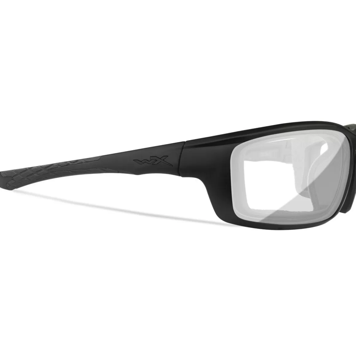 Wiley X Ballistic Glasses> Wx Grid Glasses - Clear Lenses / Matte Black Frame