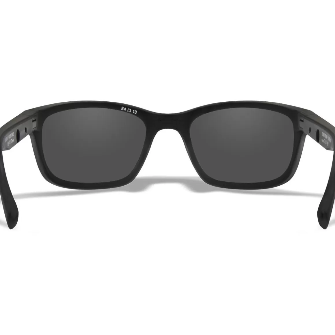 Wiley X Glasses> Wx Helix Glasses - Captivate Polarized Blue Mirror Lenses / Matte Black Frame