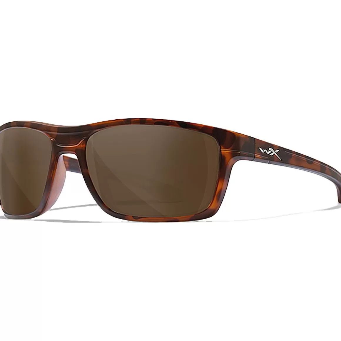 Wiley X Glasses> Wx Kingpin Glasses - Brown Lenses / Matte Demi Brown Frame