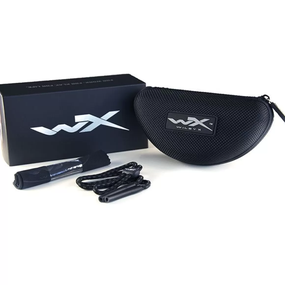 Wiley X Glasses> Wx Kingpin Glasses - Polarized Blue Mirror Lens / Matte Graphite Frame