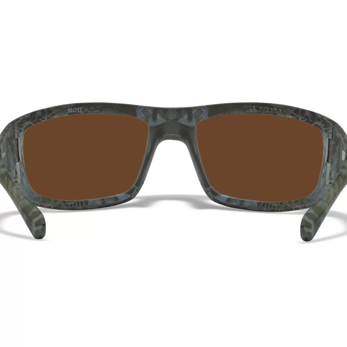 Wiley X Glasses> Wx Omega Glasses - Captivate Polarized Green Mirror Lens / Kryptek Neptune Frame