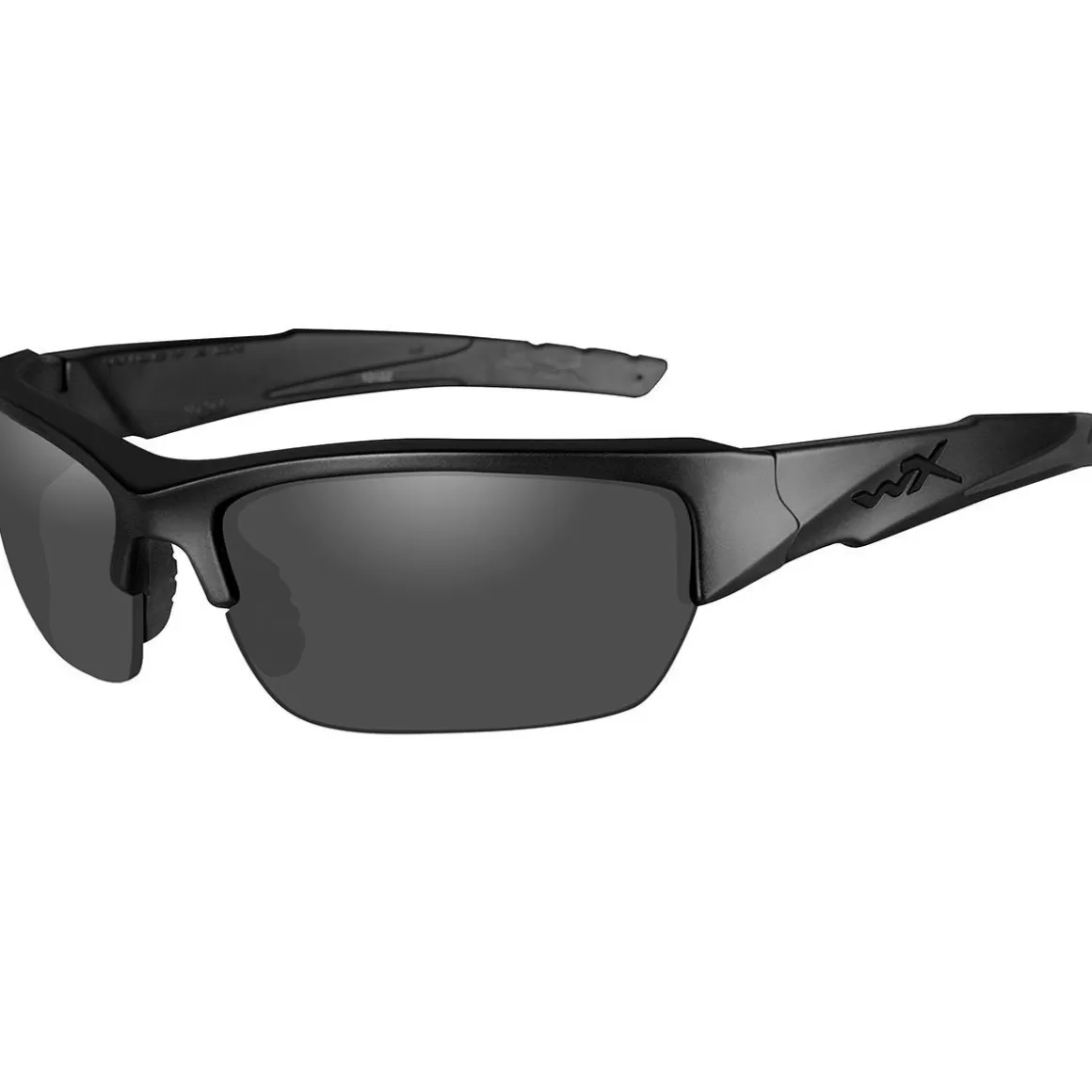 Wiley X Ballistic Glasses> Wx Valor Glasses - Polarized Smoke Grey Lens / Matte Black Frame