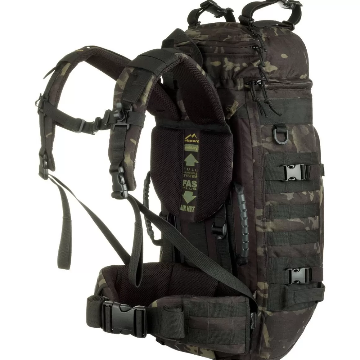 Wisport Hydration Packs> Crafter Rucksack Multicam Black