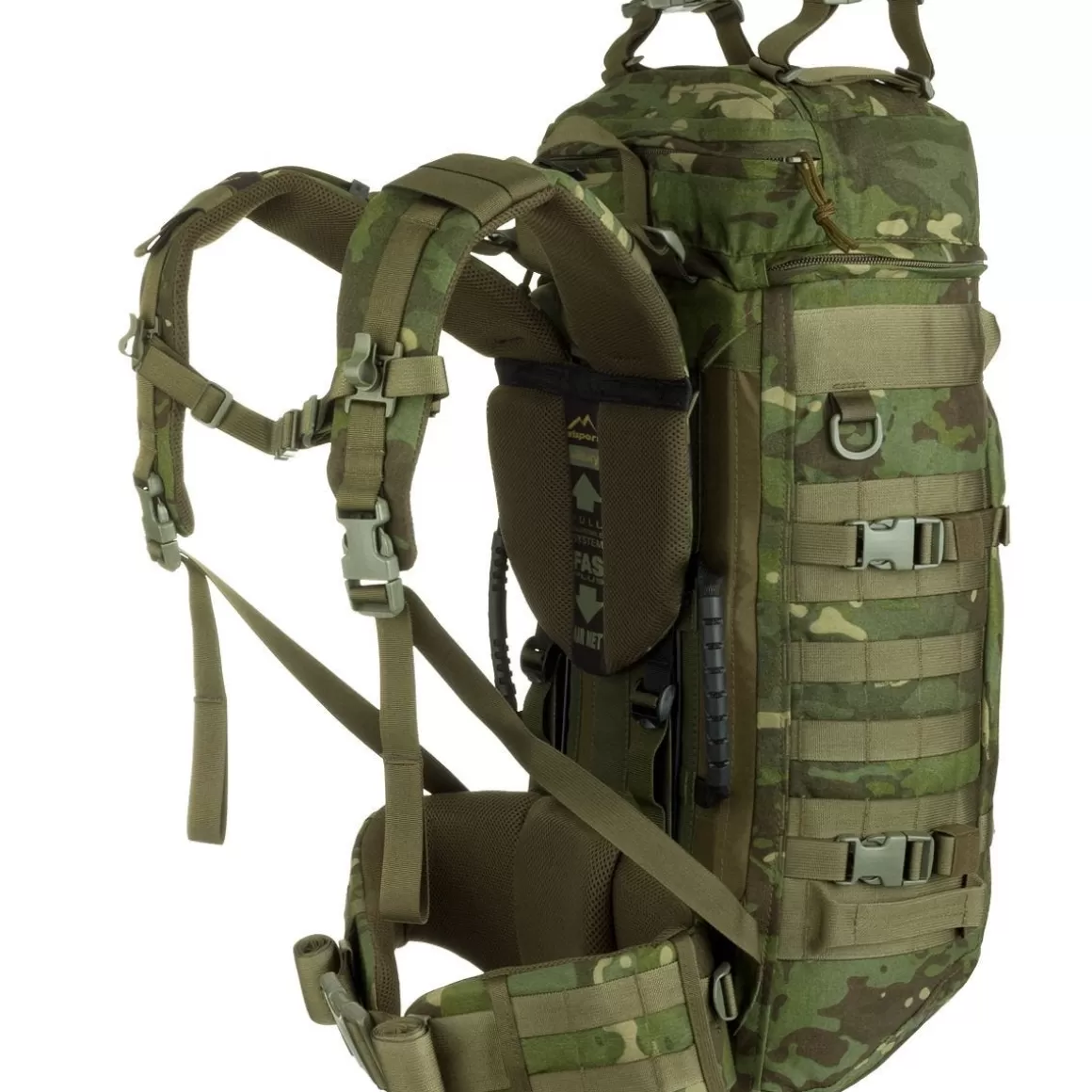 Wisport Hydration Packs> Crafter Rucksack Multicam Tropic