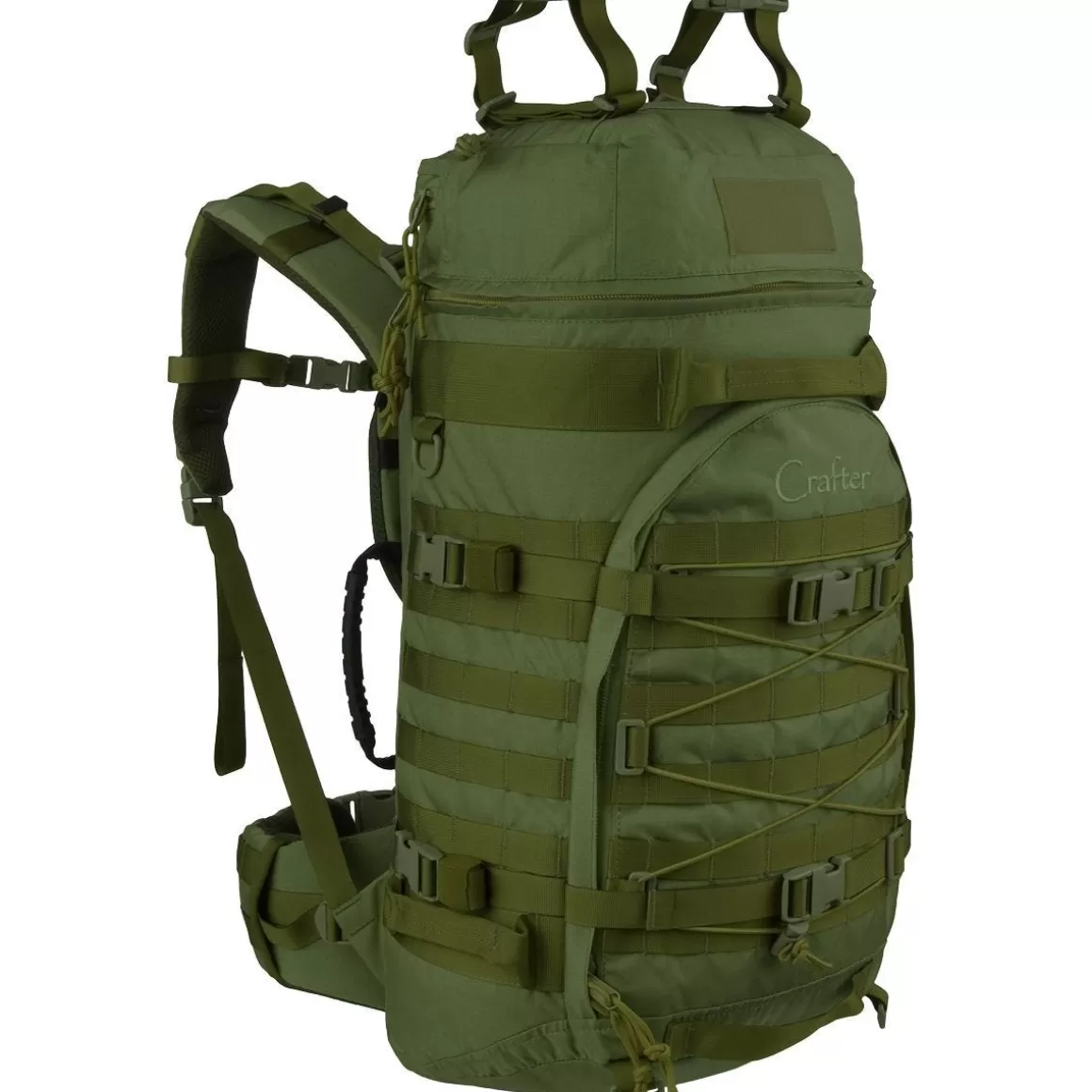 Wisport Hydration Packs> Crafter Rucksack Olive Green