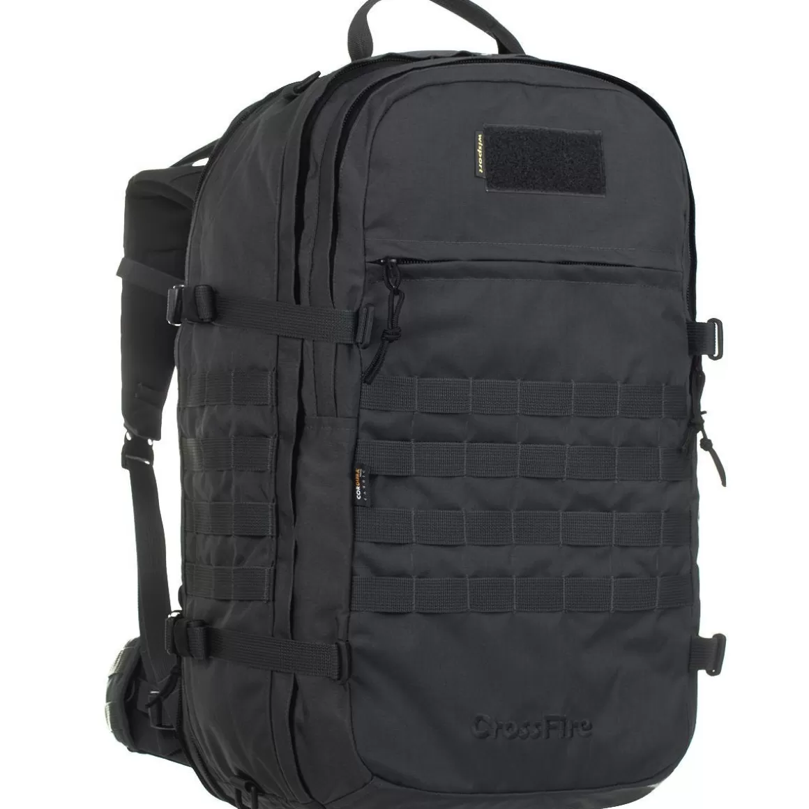 Wisport Luggage> Crossfire Shoulder Bag And Rucksack Black