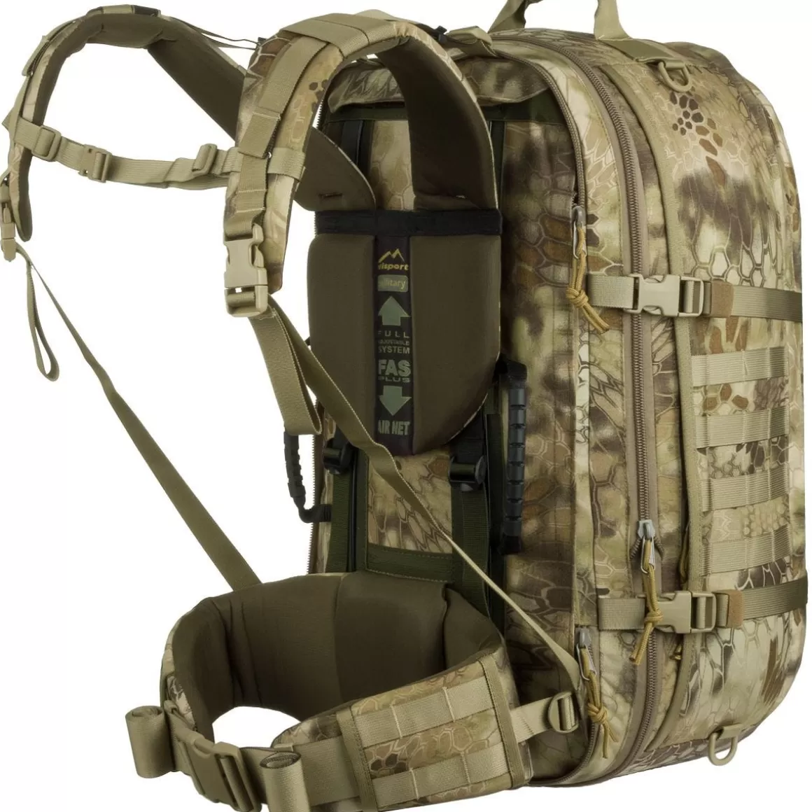 Wisport Luggage> Crossfire Shoulder Bag And Rucksack Kryptek Highlander