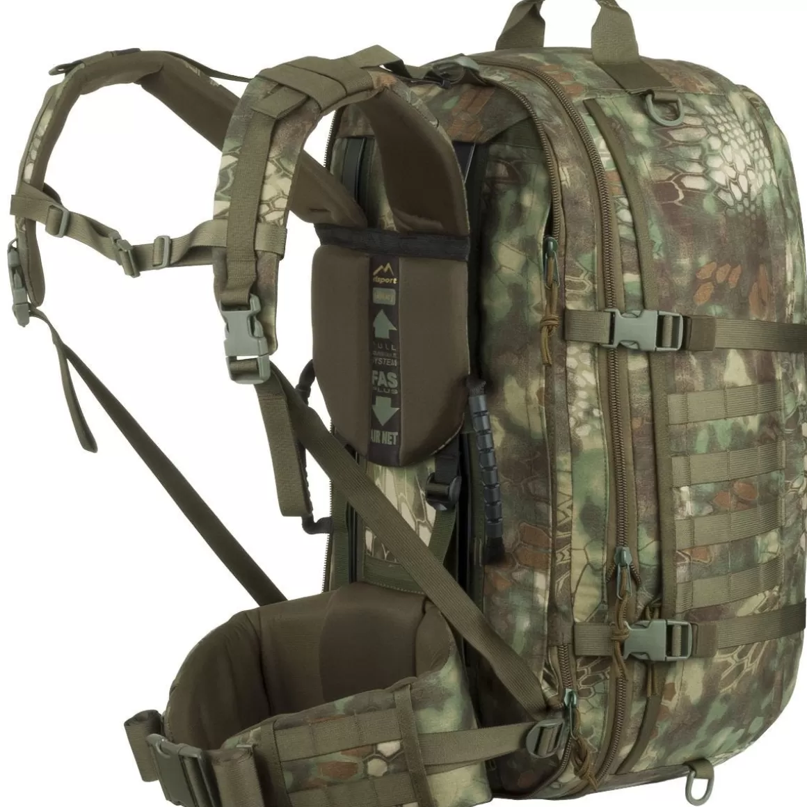 Wisport Luggage> Crossfire Shoulder Bag And Rucksack Kryptek Mandrake