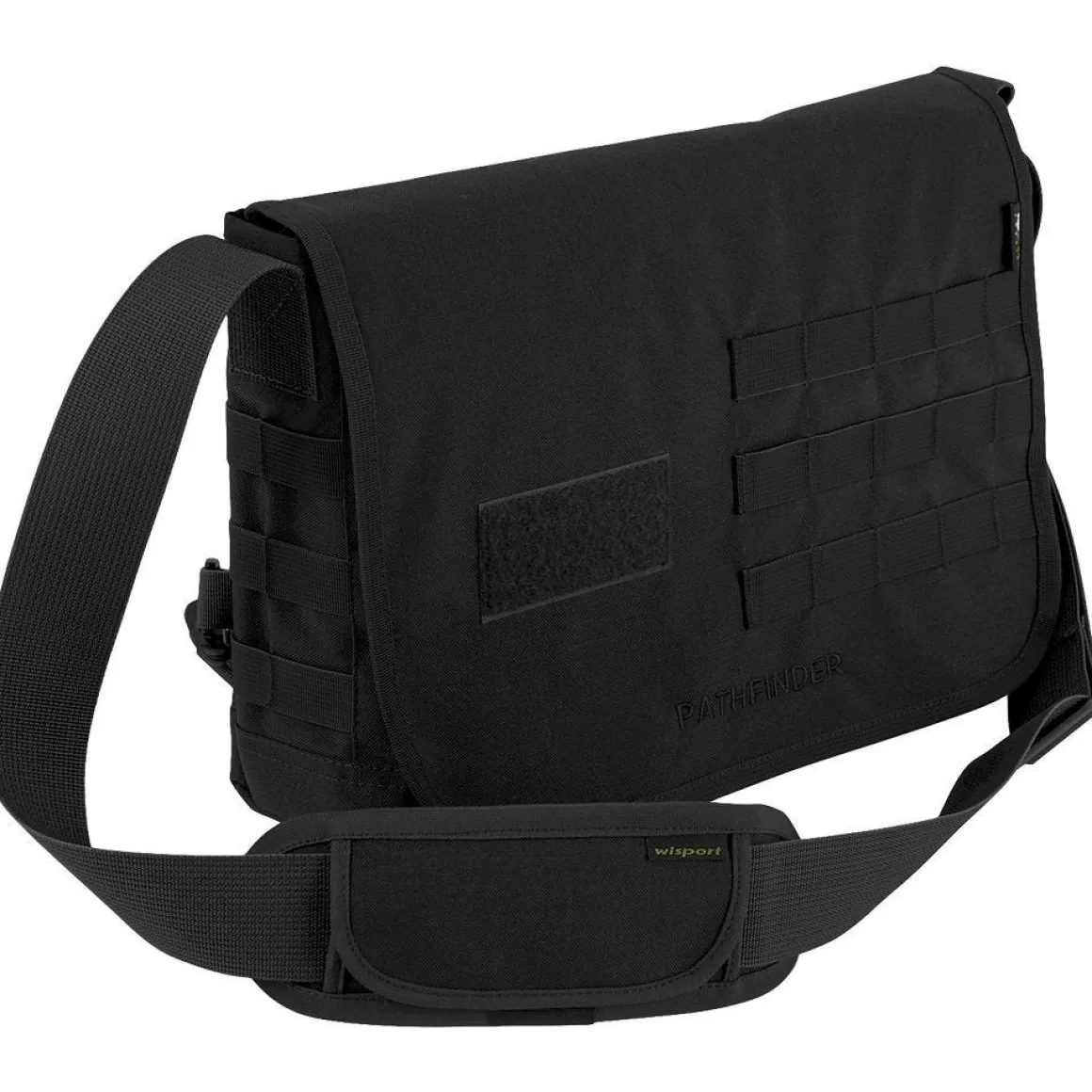 Wisport Shoulder Bags> Pathfinder Shoulder Bag Black