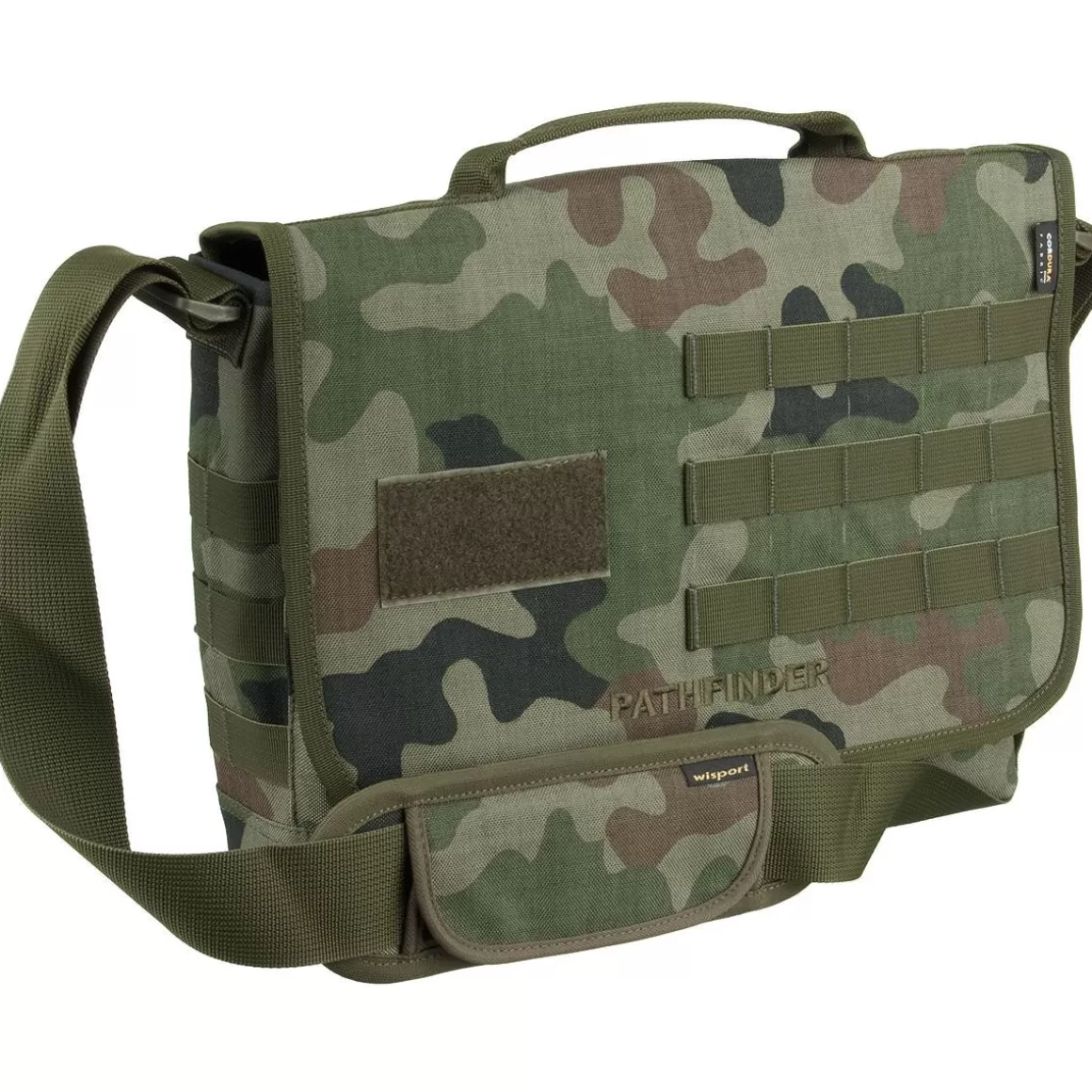 Wisport Shoulder Bags> Pathfinder Shoulder Bag Polish Woodland