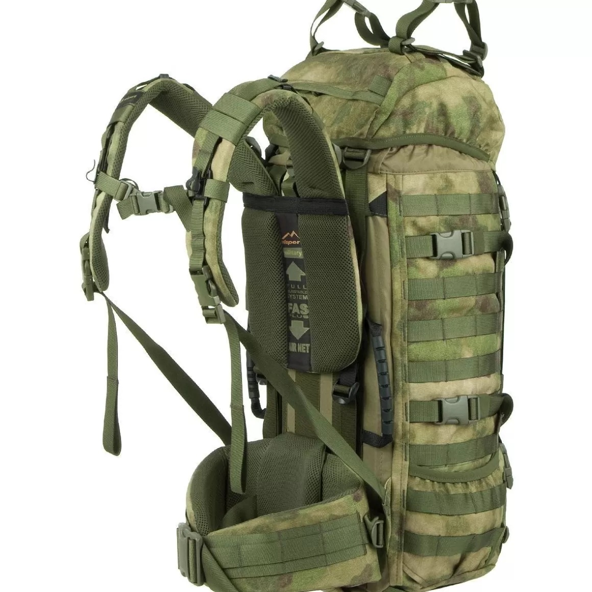 Wisport Hydration Packs> Raccoon 45L Rucksack A-Tacs Fg