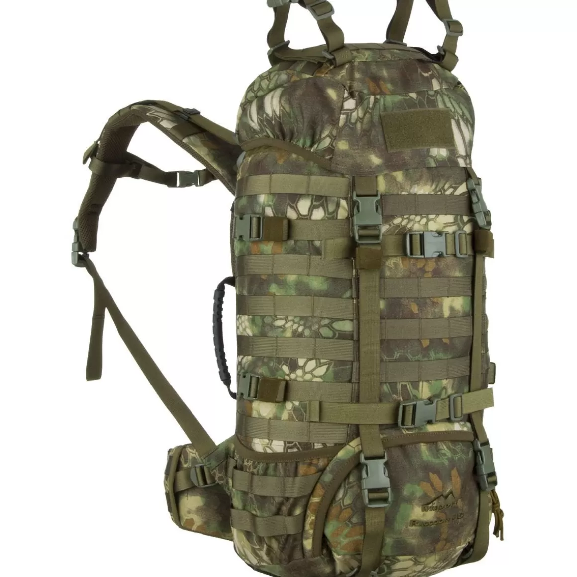 Wisport Backpacks & Rucksacks> Raccoon 45L Rucksack Kryptek Mandrake