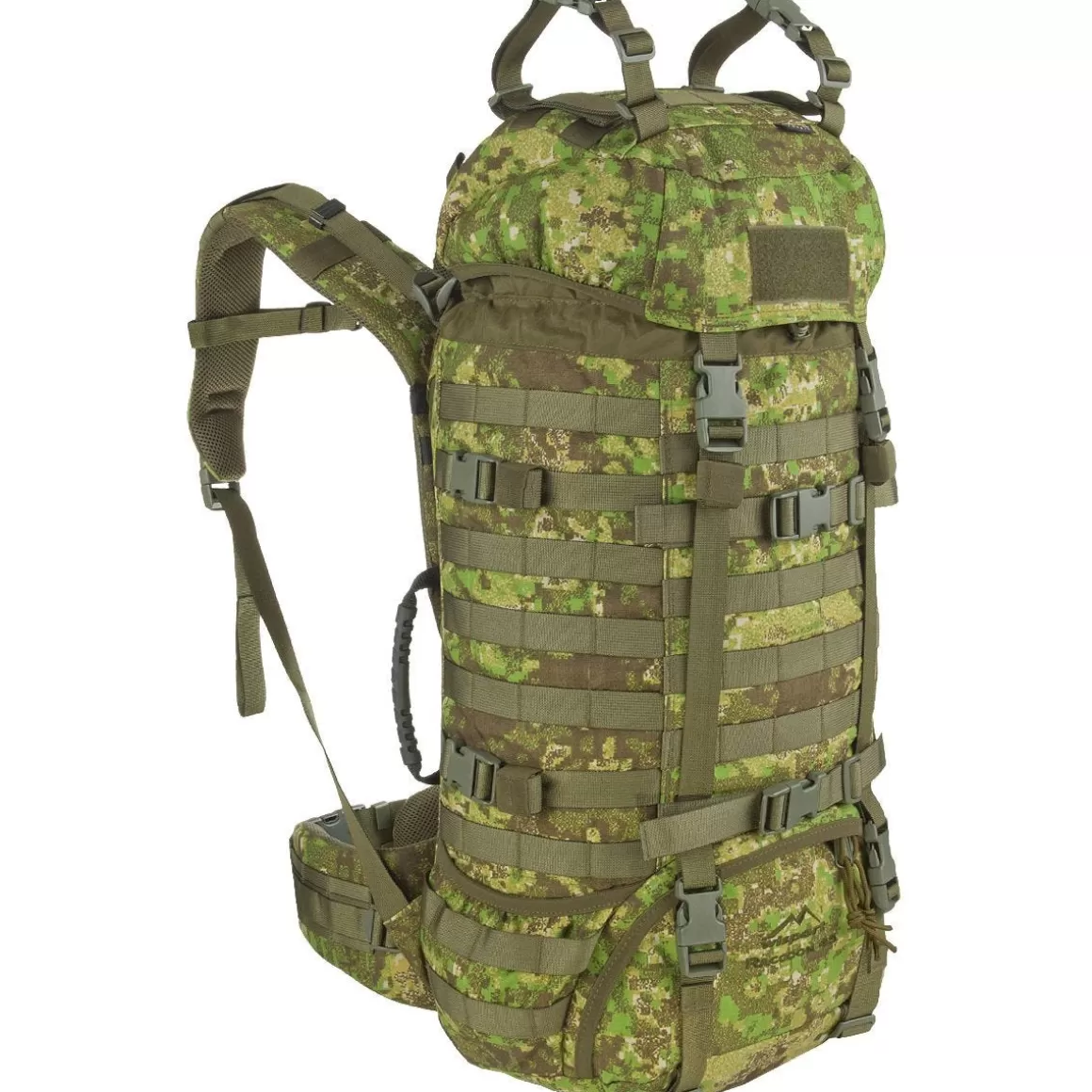 Wisport Hydration Packs> Raccoon 45L Rucksack Pencott Greenzone