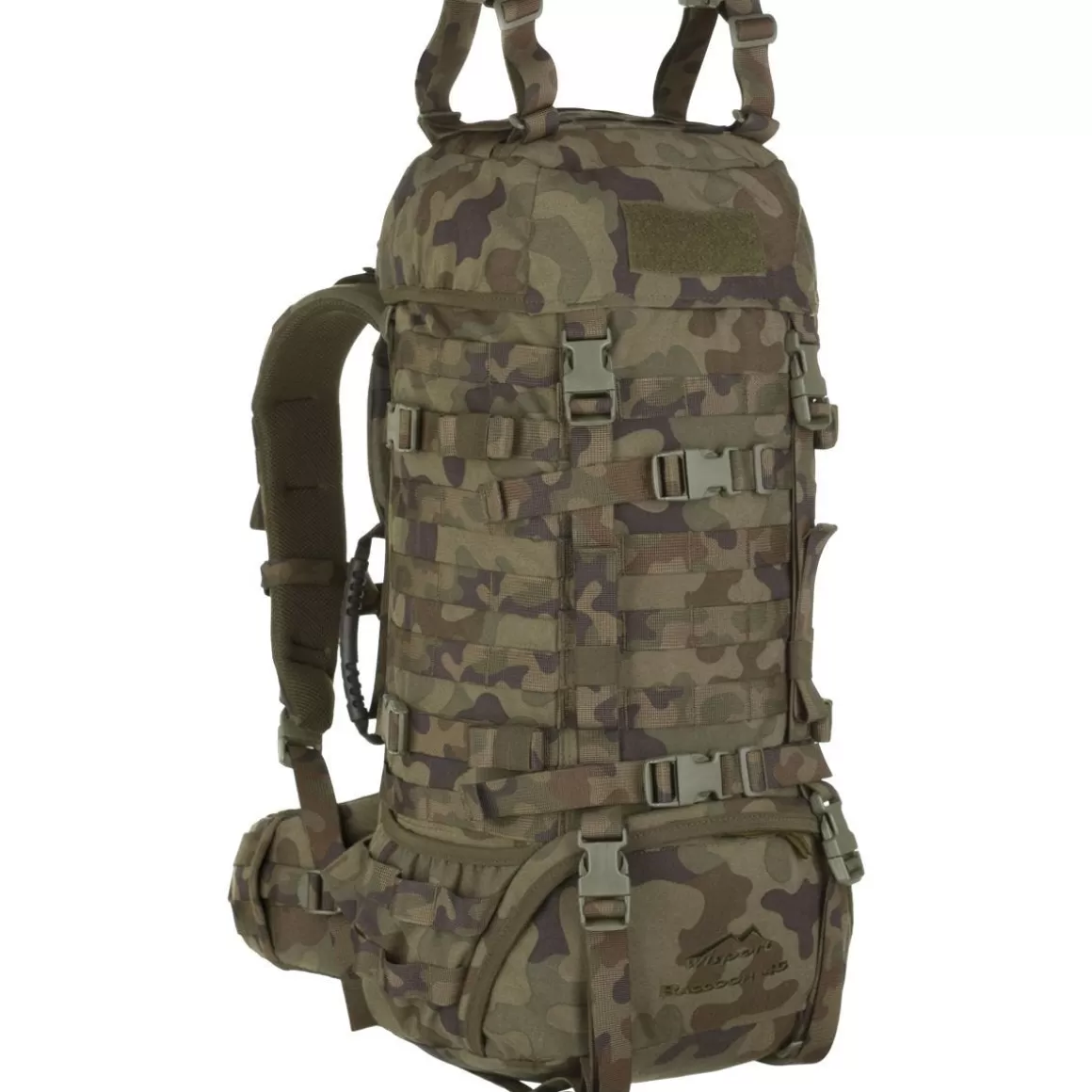 Wisport Hydration Packs> Raccoon 45L Rucksack Pl Woodland