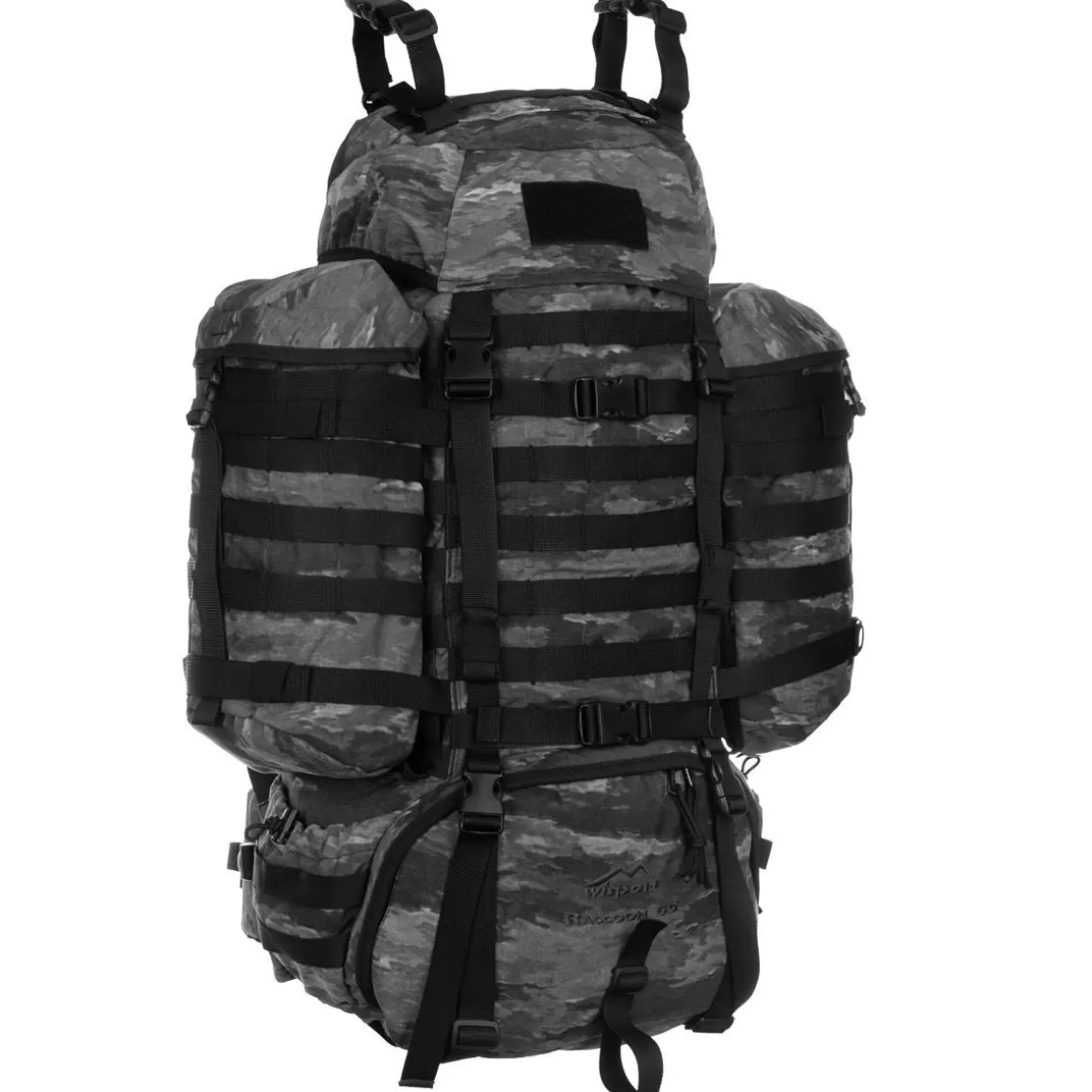 Wisport Hydration Packs> Raccoon 65L Rucksack A-Tacs Ghost