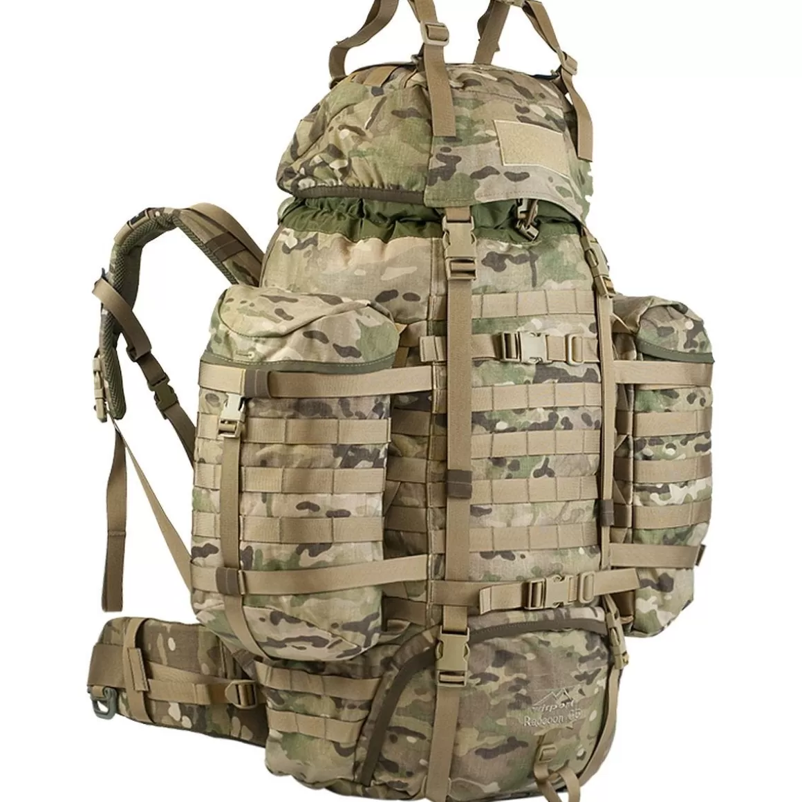 Wisport Hydration Packs> Raccoon 65L Rucksack Multicam