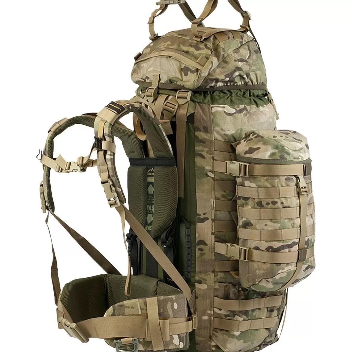 Wisport Hydration Packs> Raccoon 65L Rucksack Multicam