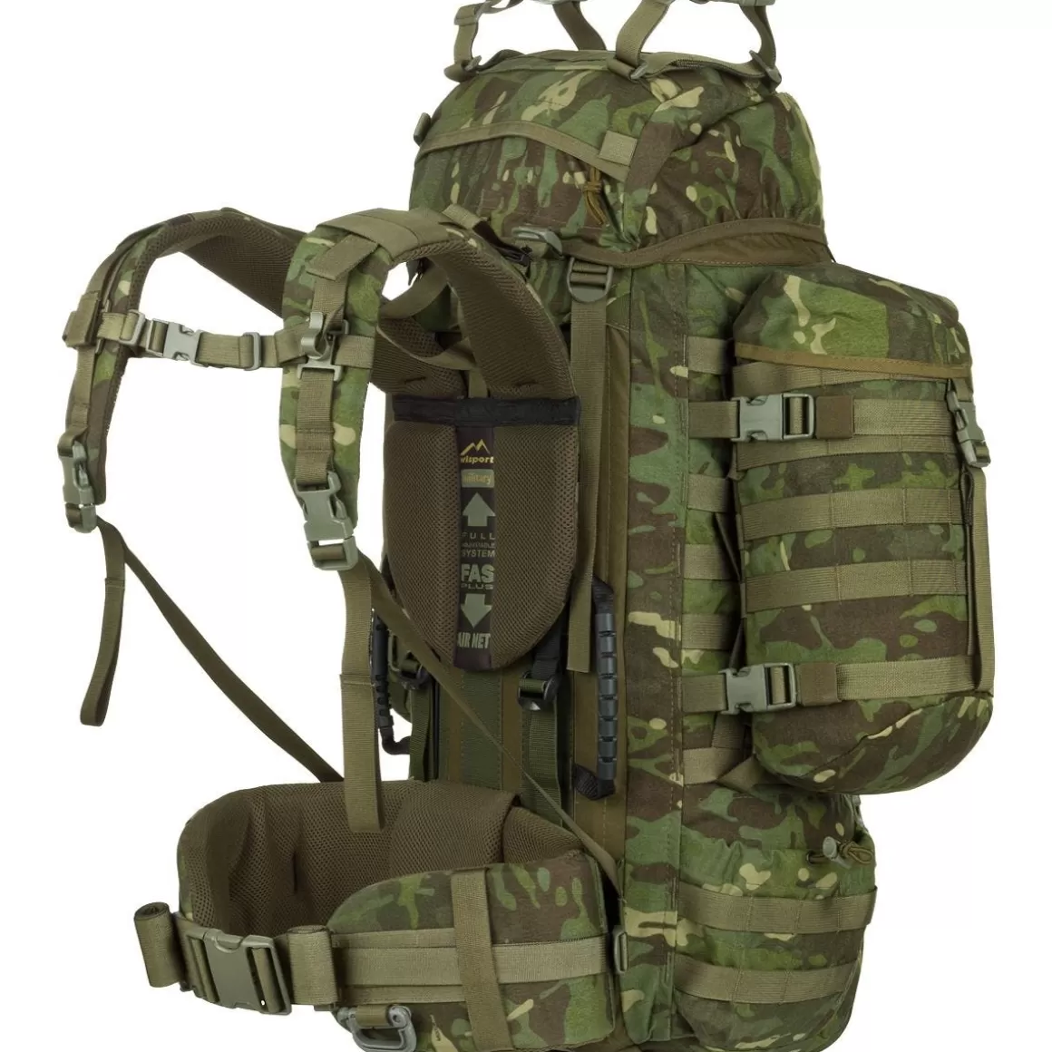 Wisport Hydration Packs> Raccoon 65L Rucksack Multicam Tropic