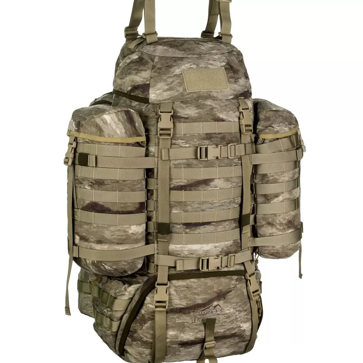 Wisport Hydration Packs> Raccoon 85L Rucksack A-Tacs Au-X