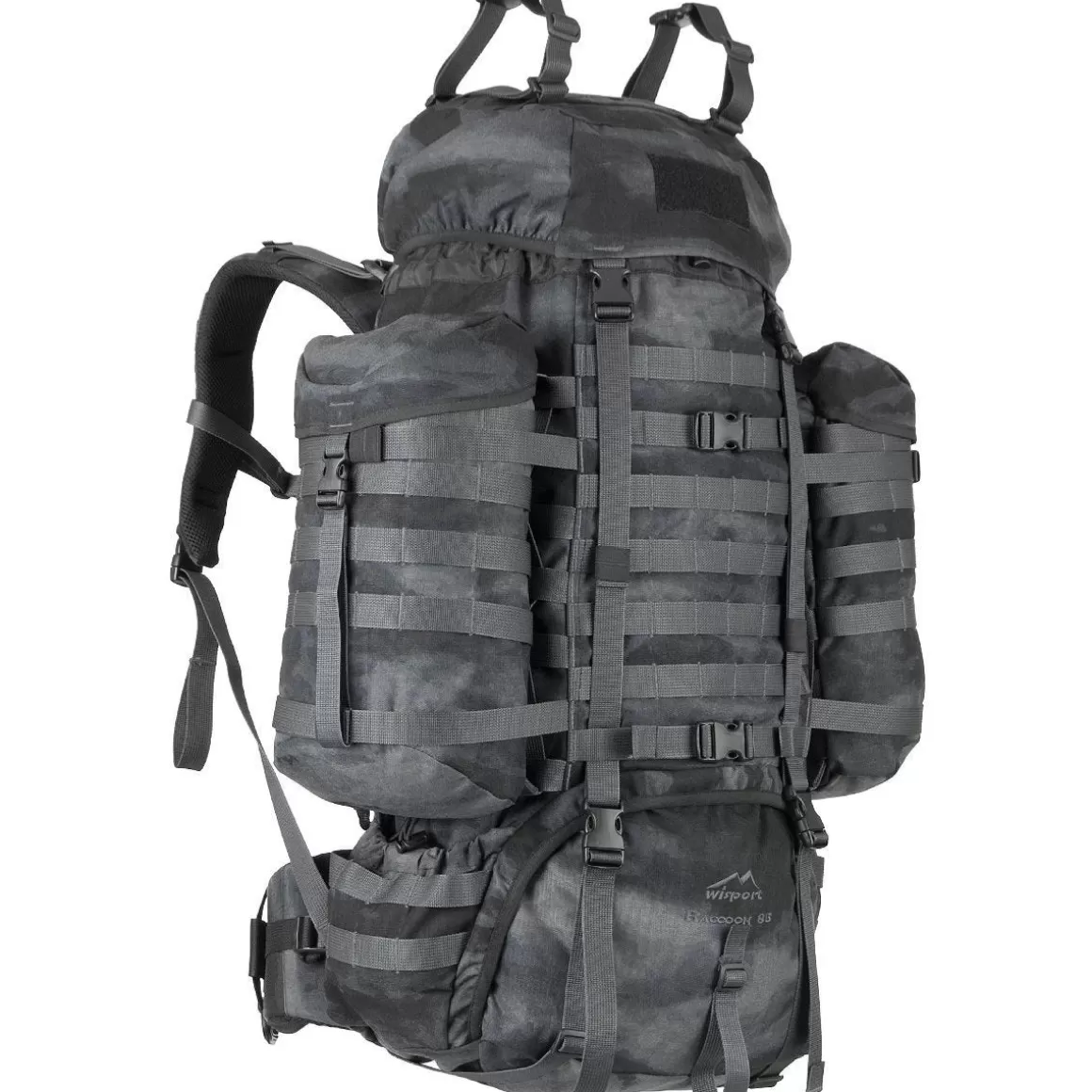 Wisport Hydration Packs> Raccoon 85L Rucksack A-Tacs Le