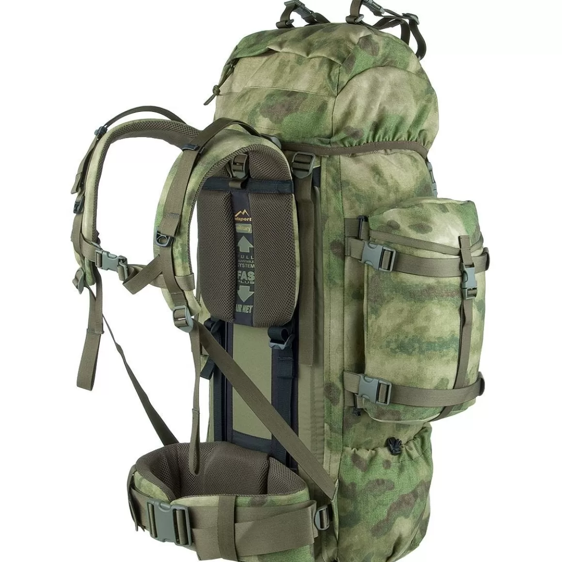 Wisport Hydration Packs> Reindeer 55L Rucksack A-Tacs Fg