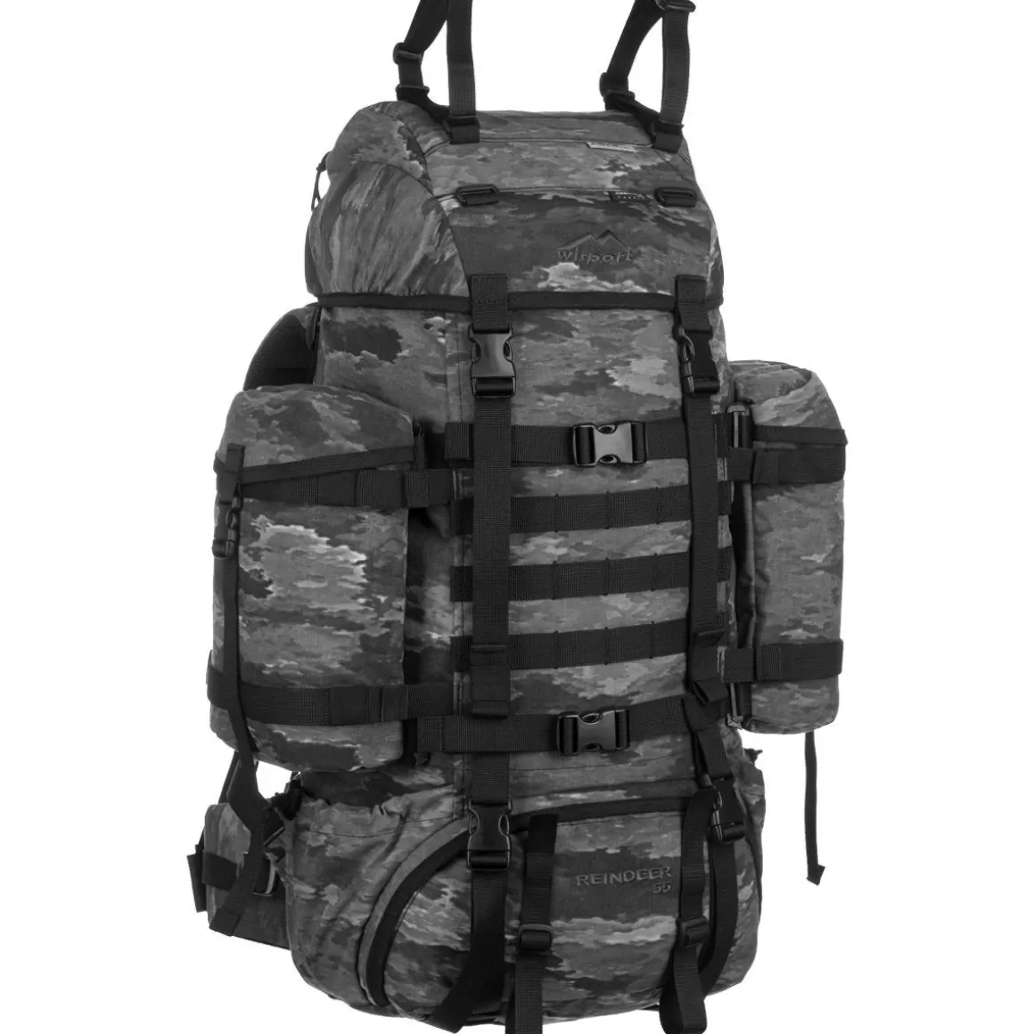 Wisport Hydration Packs> Reindeer 55L Rucksack A-Tacs Ghost