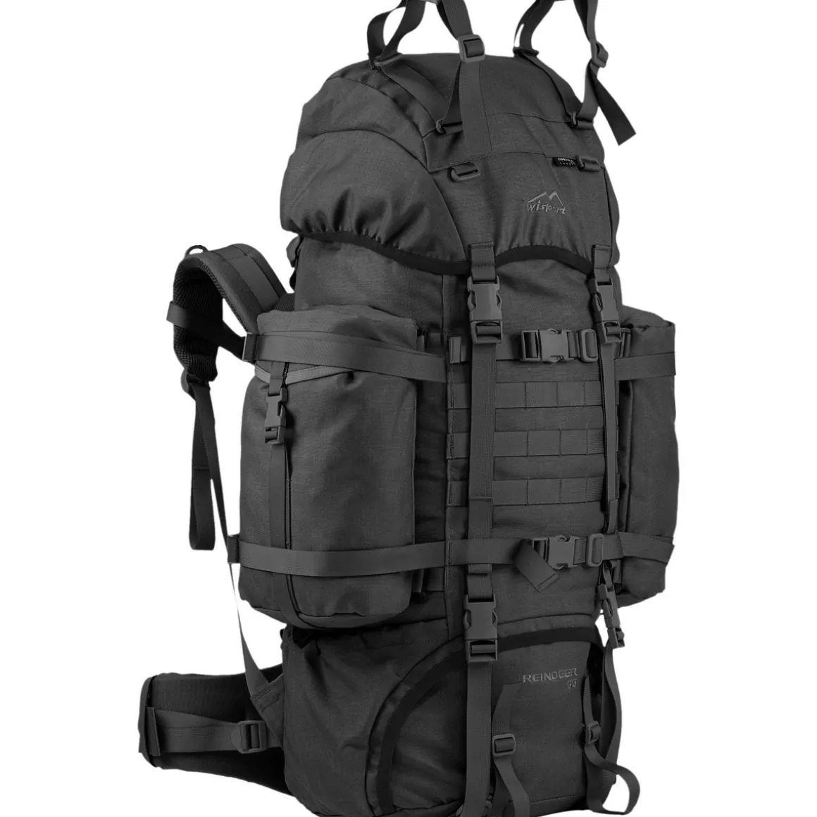 Wisport Hydration Packs> Reindeer 55L Rucksack Black