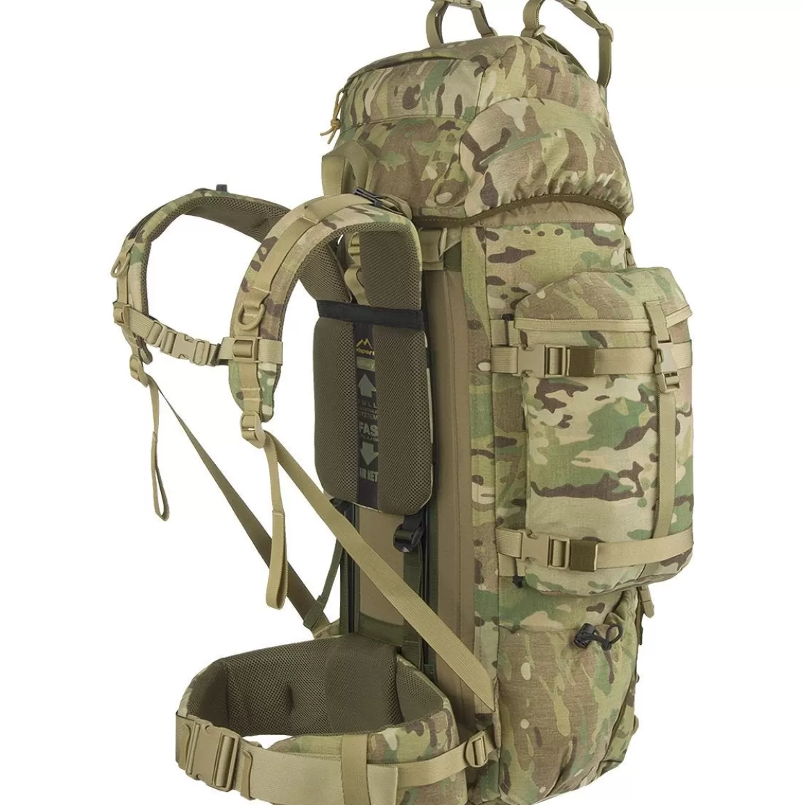 Wisport Hydration Packs> Reindeer 55L Rucksack Multicam