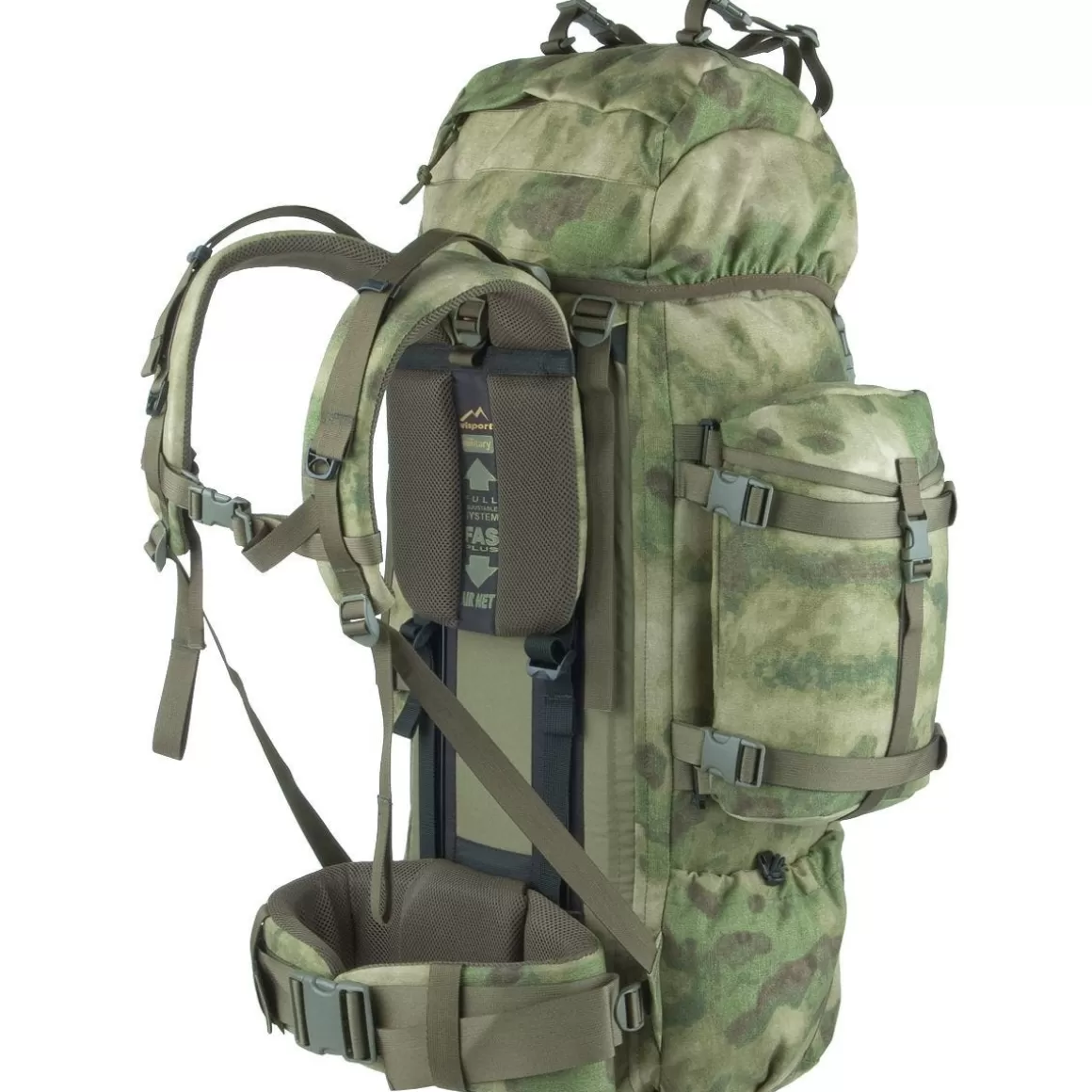 Wisport Bergens & Patrol Packs> Reindeer 75L Rucksack A-Tacs Fg