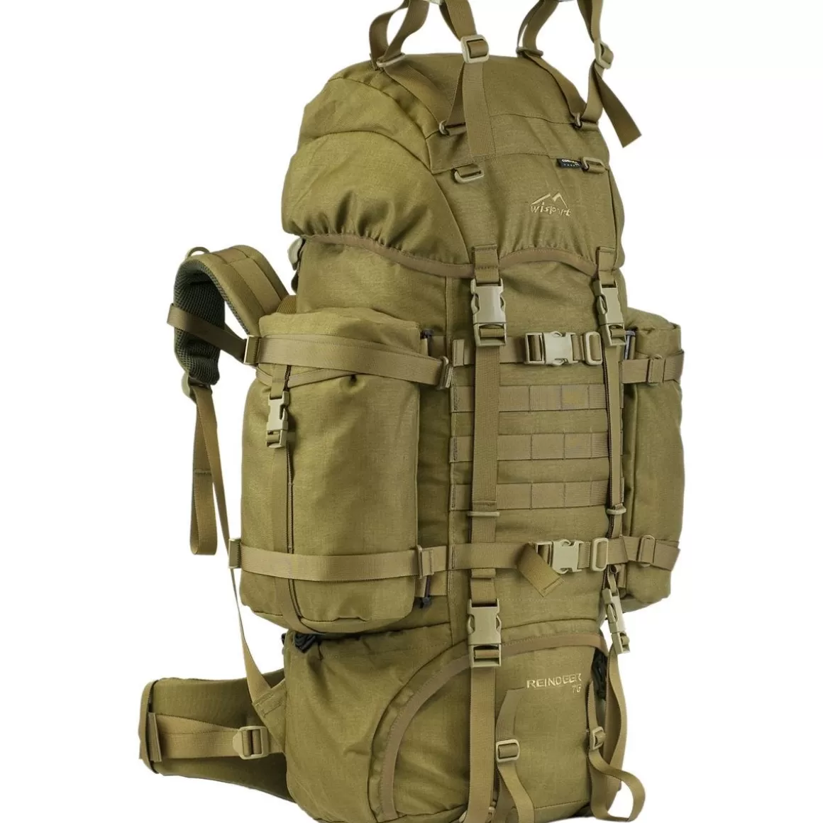 Wisport Bergens & Patrol Packs> Reindeer 75L Rucksack Coyote