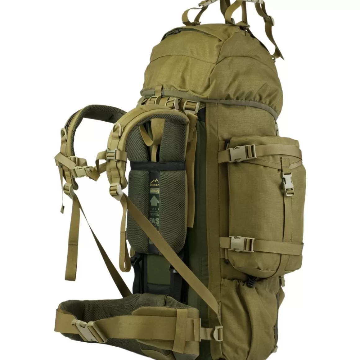 Wisport Bergens & Patrol Packs> Reindeer 75L Rucksack Coyote