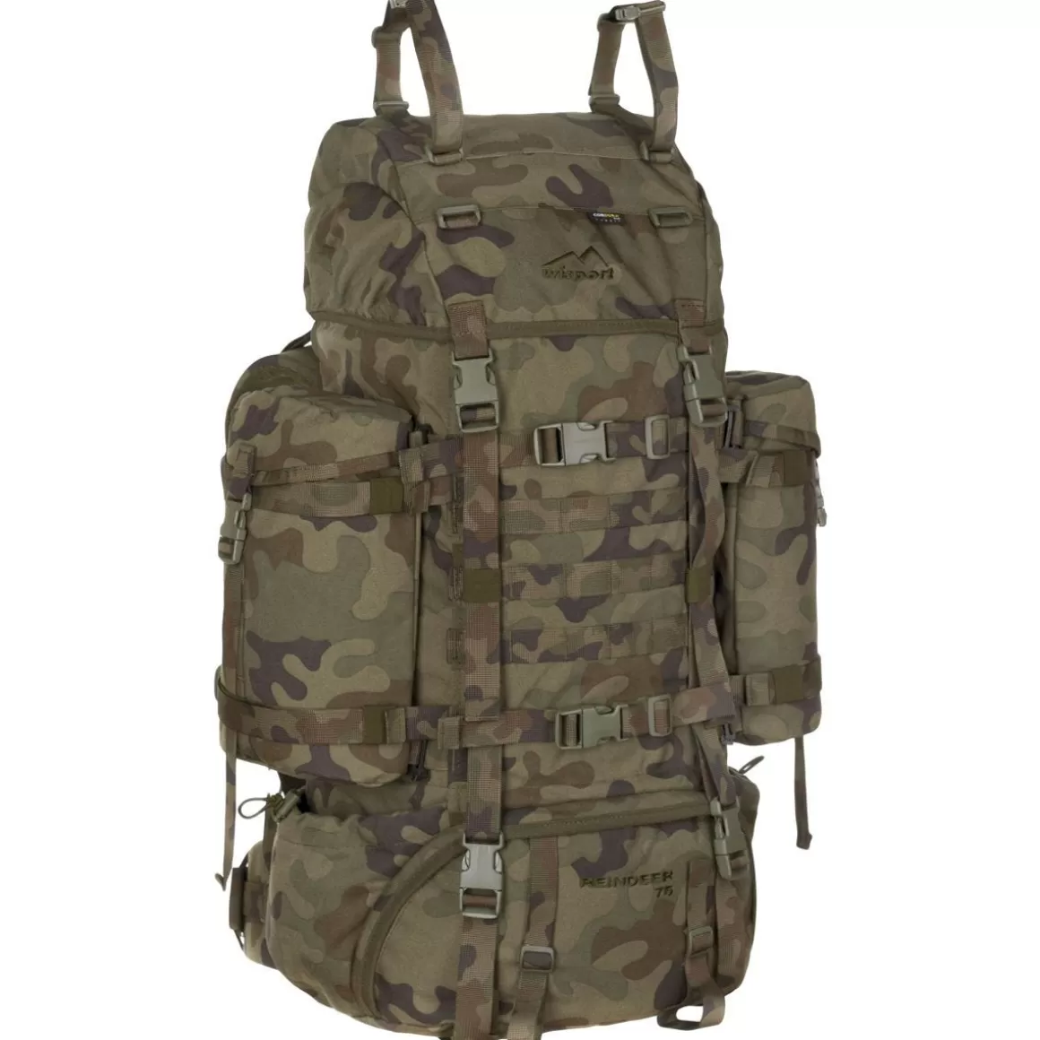 Wisport Hydration Packs> Reindeer 75L Rucksack Pl Woodland