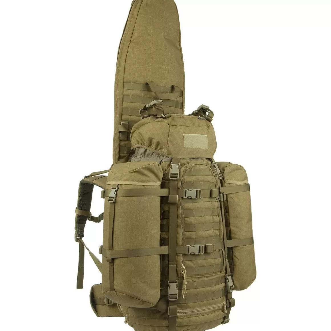 Wisport Bags & Cases> Shotpack 65L Rucksack Coyote