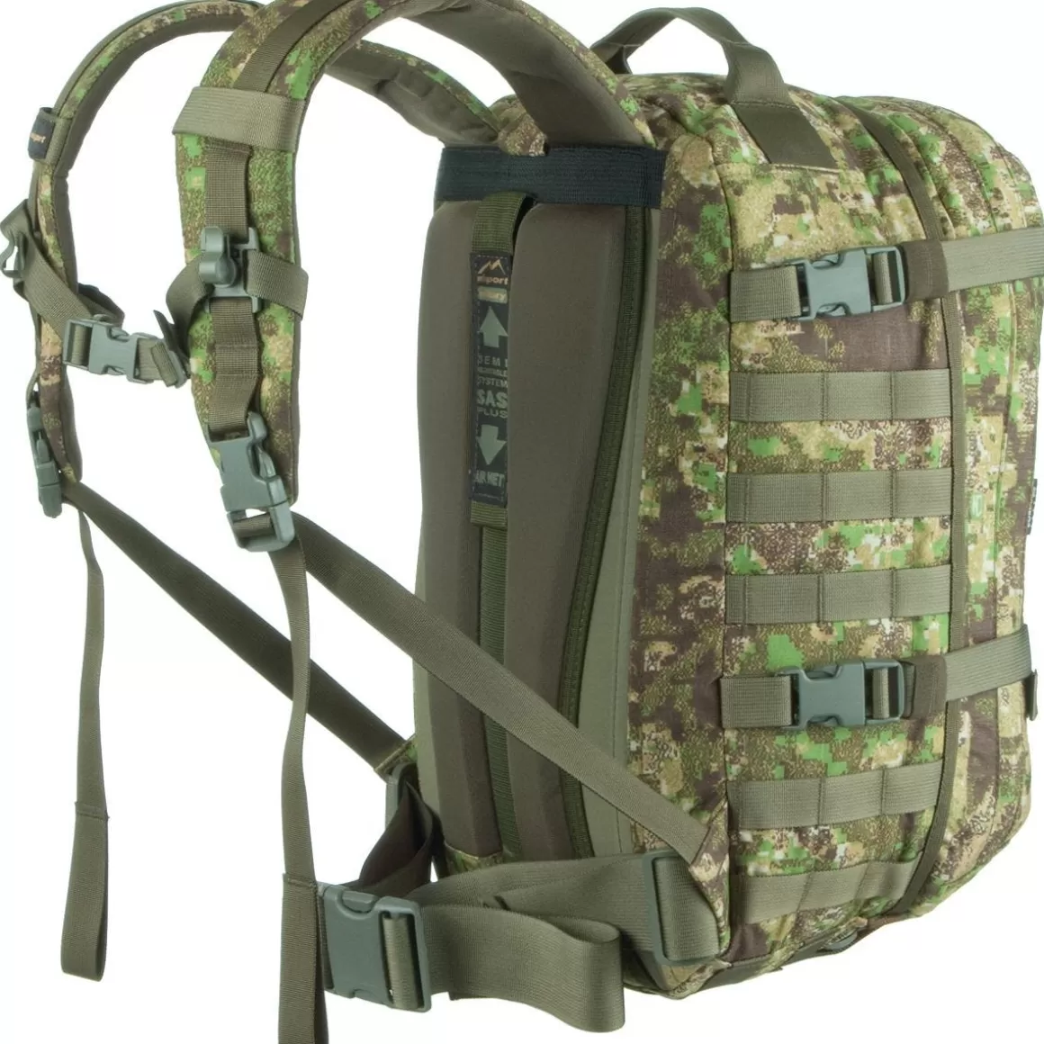 Wisport Hydration Packs> Sparrow 30 Ii Rucksack Pencott Greenzone