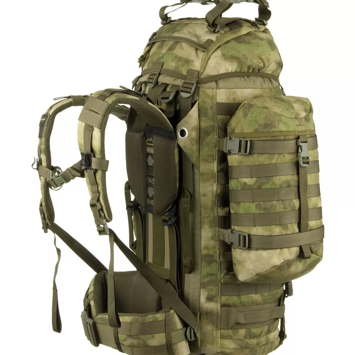 Wisport Hydration Packs> Wildcat 65L Rucksack A-Tacs Fg