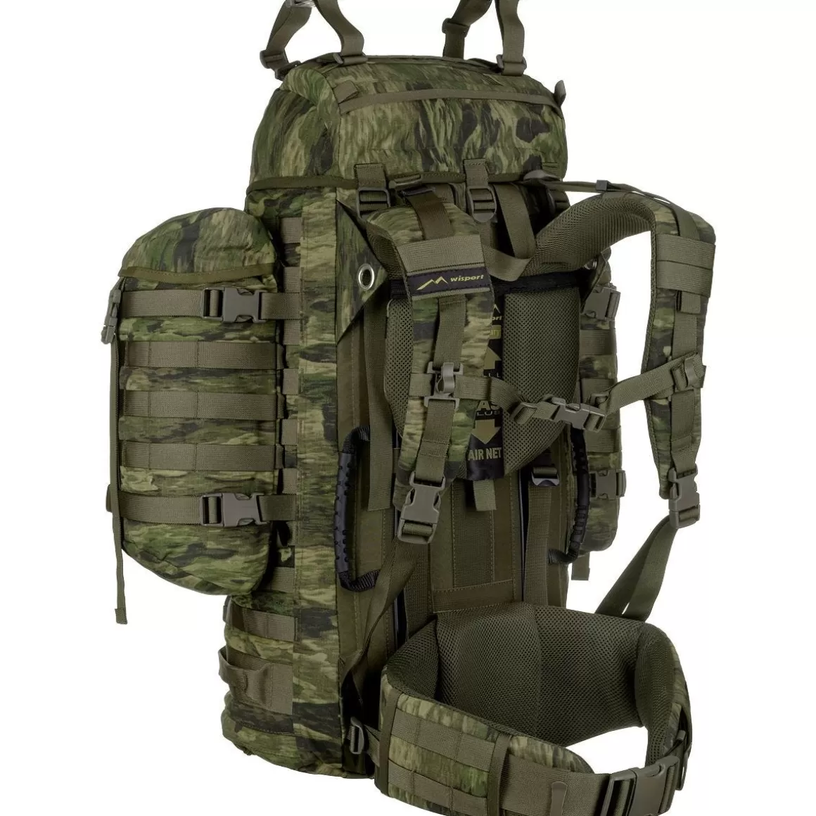 Wisport Hydration Packs> Wildcat 65L Rucksack A-Tacs Fg-X