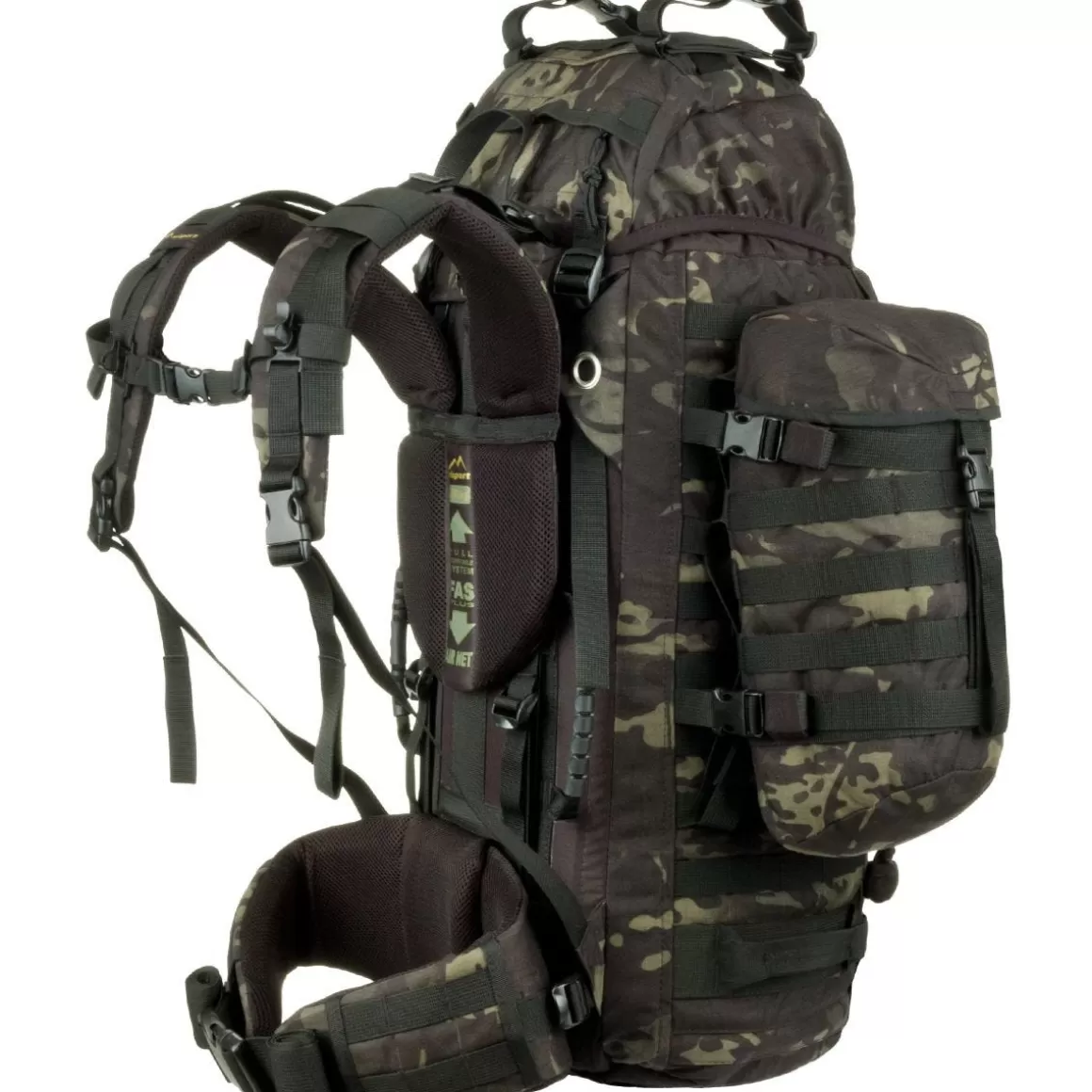 Wisport Hydration Packs> Wildcat 65L Rucksack Multicam Black