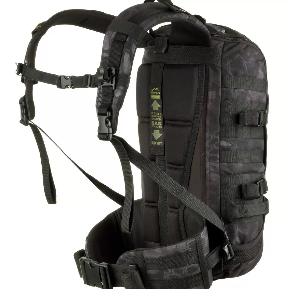 Wisport Hydration Packs> Zipperfox 25L Rucksack Kryptek Typhon