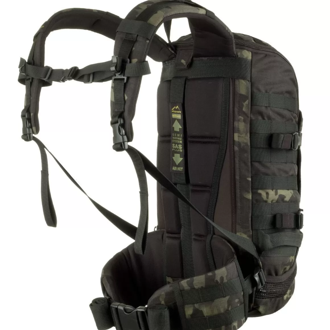 Wisport Hydration Packs> Zipperfox 25L Rucksack Multicam Black