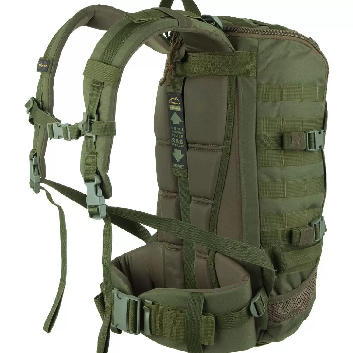 Wisport Hydration Packs> Zipperfox 25L Rucksack Olive Green