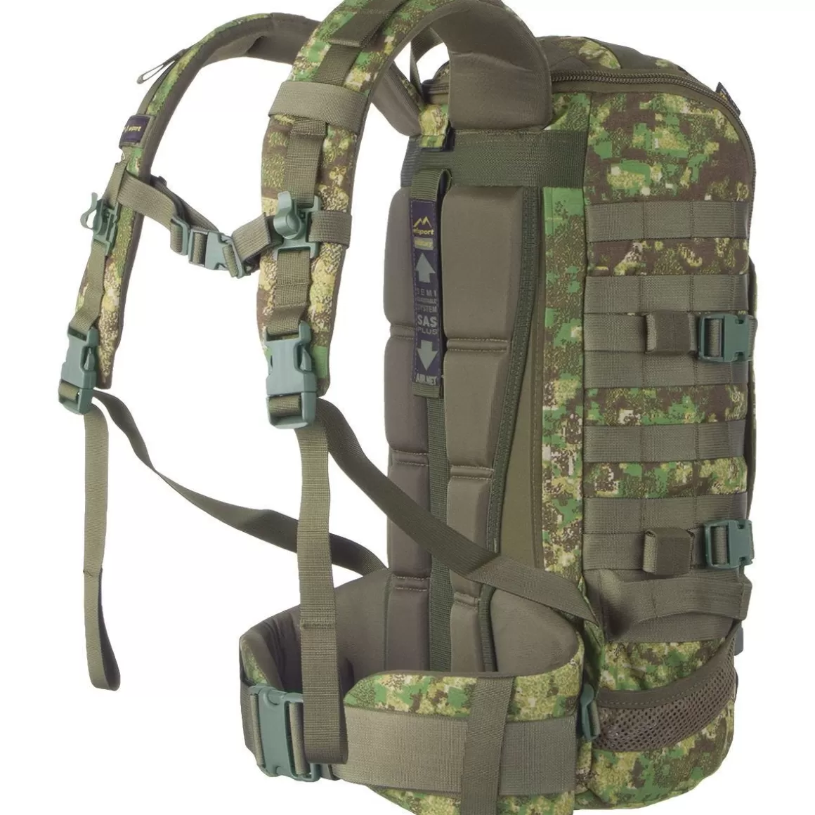 Wisport Hydration Packs> Zipperfox 25L Rucksack Pencott Greenzone