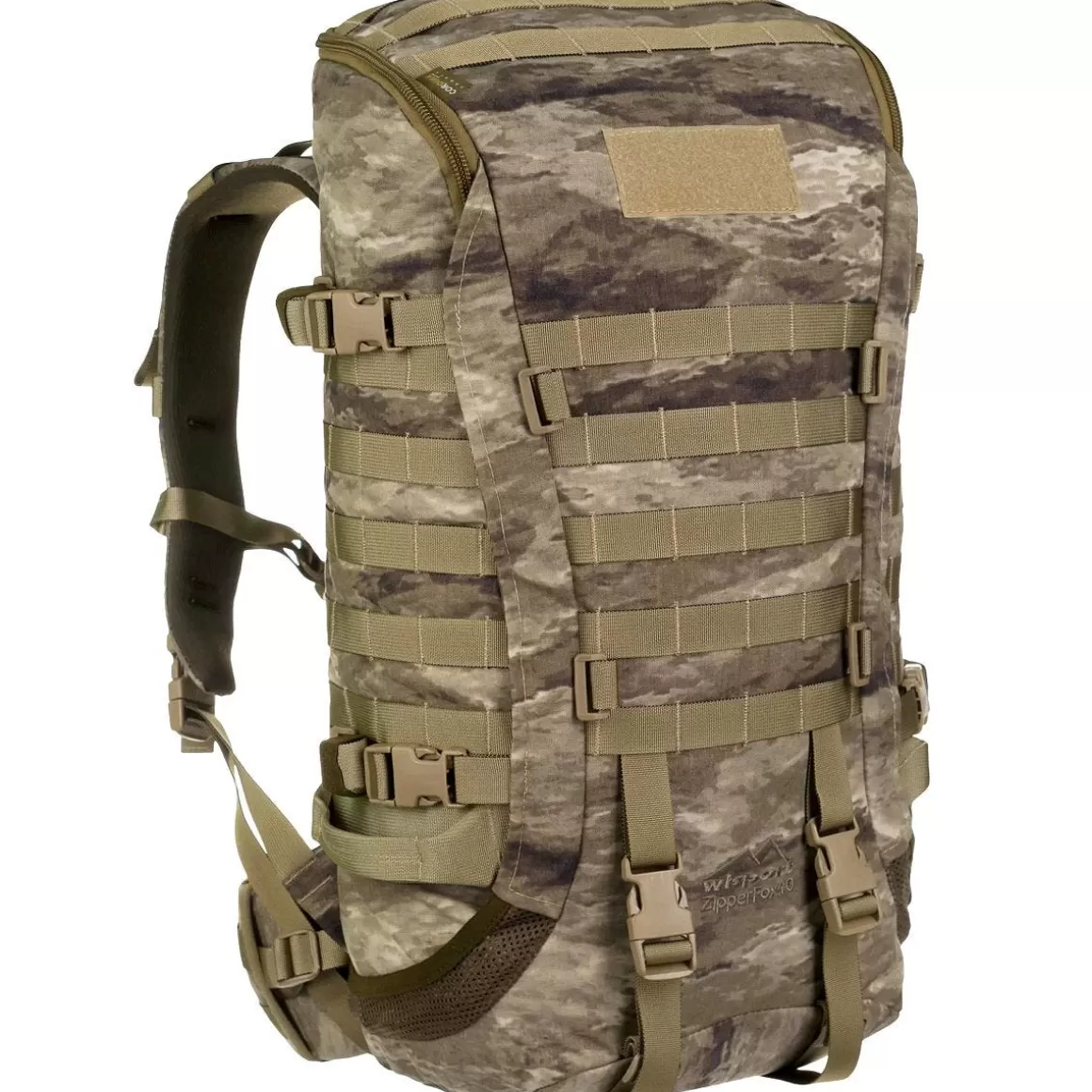 Wisport Hydration Packs> Zipperfox 40L Rucksack A-Tacs Au-X